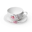 Сup MAGNOLIA 280 ml with saucer (new bone china)