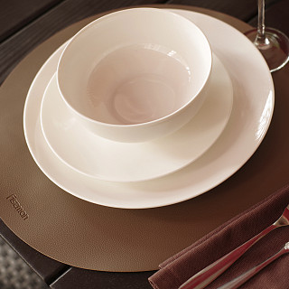 Round placemat 36 cm (PU)