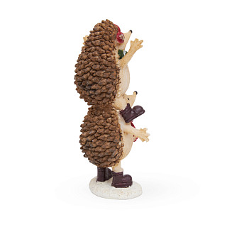 Figurine "Hedgehog friends" 6.5х5х13 cm (polyresin)