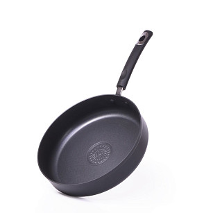 Deep frying pan REINA 26x6.5 cm with induction bottom (aluminum with non-stick coating)
