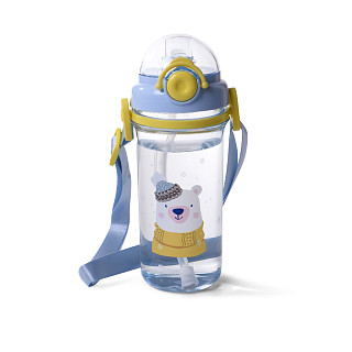 Butelis vandeniui 460ml (plastikinis)