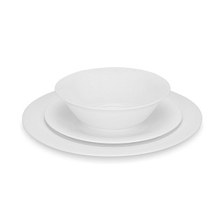 Trauku komplekts FELIZIA 12 gab. (opāla stikls)