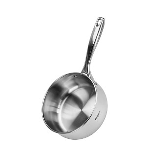 Sauce pan ABSOLUTE PRO 18x9 cm / 2,2 LTR with lid (stainless steel)