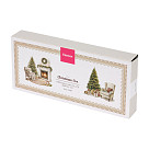 Блюдо CHRISTMAS EVE прямоугольное 28х12,5 см, цвет ЗОЛОТОЙ (фарфор)