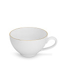 Cups with saucers 430 ml / 4 pcs Floree (porcelain)