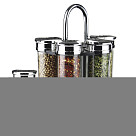 Condiment set 6 pcs (glass)