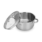 8-piece cookware set Federica (saucepan - 1.1 l; casserole - 1.5 l / 3 l / 5.2 l)