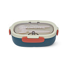 3-compartment lunch box 850 ml / 21.5 × 14.5 × 7 cm (plastic)