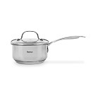 Sauce pan EXCLUSIVE PRO 16x8 cm / 1,5 LTR with glass lid (stainless steel)