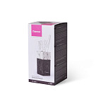 Kitchen knife organizer 11x11x23 cm MARBLE (plastic)