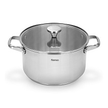 Katls MASTER CHEF 24x13 cm / 5,4 l ar stikla vāku (ner.tēr.)