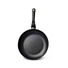 Frying pan PROMO 24x4.5 cm with induction bottom (aluminium with non-stick coating)