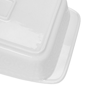 Taisnstūrveida cepamtrauks Parmigiano 31x18,2x5,4 cm / 1,5L (porcelāns)