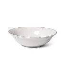 Salad Bowl ALEKSA 23cm color white (porcelain)