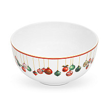 Bļoda Christmas Balls 14 cm (porcelāns)
