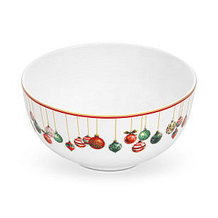 Bļoda Christmas Balls 14 cm (porcelāns)