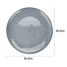 Šķīvis JOLI 26.2 cm (keramika)