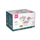 Cookware set FLORY 6 pr. with glass lids