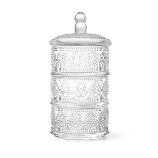 Candy jar 13x25.5 cm (glass)