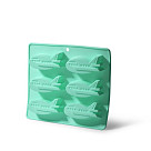 6 cups cake mold PLANE 22x20x2.5cm (silicone)