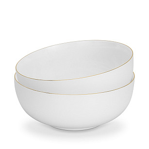 Porcelianiniai salotų dubenys 18 cm / 1,2 l / 2 vnt Floree