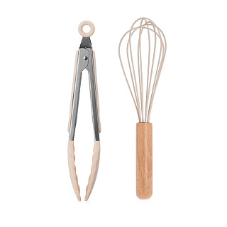 Набор кухонных инструментов FELAN 8 пр. (силикон+бук)