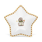Zvaigznes formas šķīvis MIRACLE 11,8x10,4 cm (jaunais kaula porcelāns)
