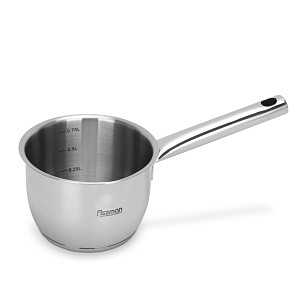Sauce pan LEDA 12x8.5 cm / 0,9 LTR without lid (stainless steel)