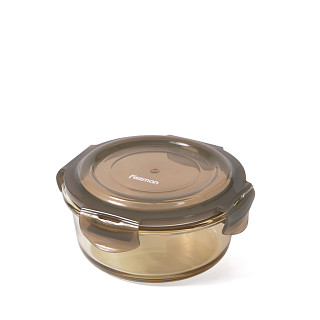 Container with PP lid 14x5 cm / 620 ML (borosilicate glass)