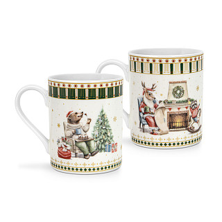 Set of 2 mugs MIRACLE 360 ml (new bone china), art. 16011