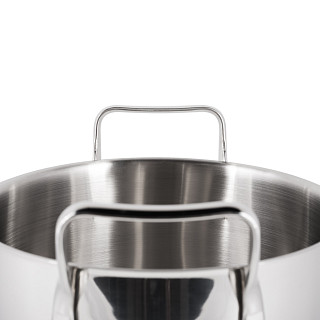 Кастрюля из нержавеющей стали индукционная 3,45 л / 20 см Fabia