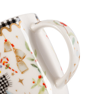 Porcelianinis puodelis 280 ml + žaislas (art.14036)