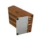 Set of knives in a wooden stand NAKAJIMA