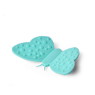 Butterfly-shaped pot-holder with magnet (silicone) (24 pcs per tube display box)