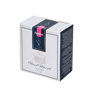 Katliņš porcelāna 13х6 сm / 340 ml ar vāku