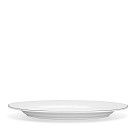 Oval plate PLATINUM 29.5×21.5 cm (porcelain)