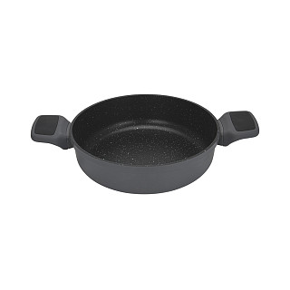 Sautējamā panna Titanium PRO 28x8 cm / 4.3 l ar stikla vāku Sautējamā panna Titanium PRO 28x8 cm / 4.3 l ar stikla vāku