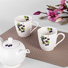 Set of 2 mugs CURRANT 360 ml (new bone china)