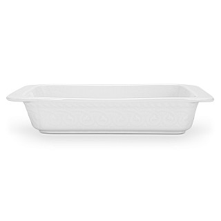 Taisnstūrveida cepamtrauks Parmigiano 31x18,2x5,4 cm / 1,5L (porcelāns)
