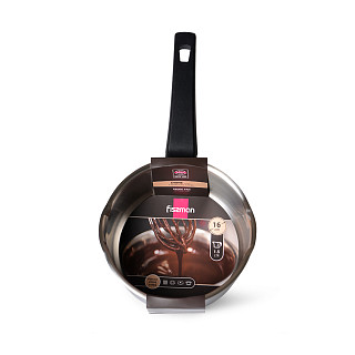 Sauce pan DIONE 16x8.5cm / 1,5 LTR without lid (stainless steel)