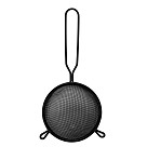Strainer with handle 12 cm (black), art. 8446
