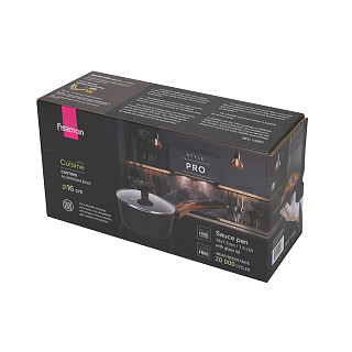 Indukcinis kaušas su dangčiu 16 cm / 1,3 l Cuisine, art. 14591