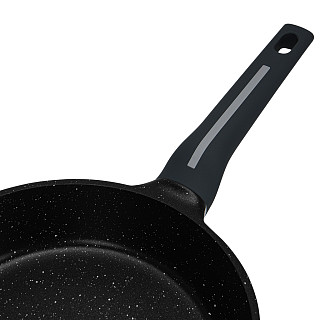 Frying pan Luxuria 26x6 cm with induction bottom (aluminium with non-stick coating)