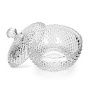 Sugar bowl 12x12 cm / 320 ml with lid (glass)