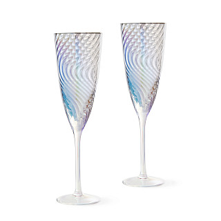 Бокалы для шампанского 300 мл / 2 шт из стекла арт. 13654
