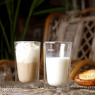 Stiklinių rinkinys 2 vnt.  RISTRETTO 300 ml dvisienis (stiklas)