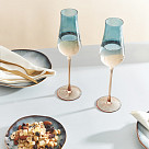 Champagne glass set 250 ml x 2 pcs