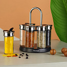 Condiment set 6 pcs (glass)