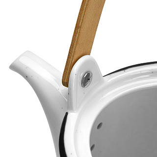 Tea pot ART DECO 1000 ml (porcelain)