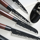 6-piece knife set KENDO with magnetic strip and sharpener